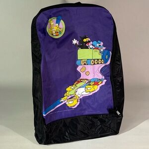 🔆RARE🔆 THE SIMPSONS THE ITCHY & SCRATCHY SHOW 1997 KIDZ BIZ KIDS BACKPACK